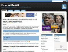 Tablet Screenshot of enderkahraman.com